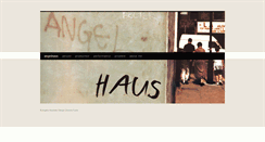 Desktop Screenshot of angelhaus.ch